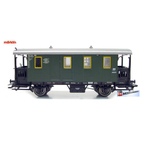 Marklin HO 4303 V1 Post en bagage wagen - Modeltreinshop