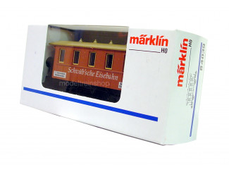 Marklin H0 84039 Reizigers Rijtuig Schwab'sche Eisebahn - Modeltreinshop