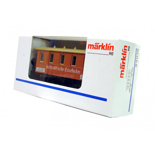 Marklin H0 84039 Reizigers Rijtuig Schwab'sche Eisebahn - Modeltreinshop