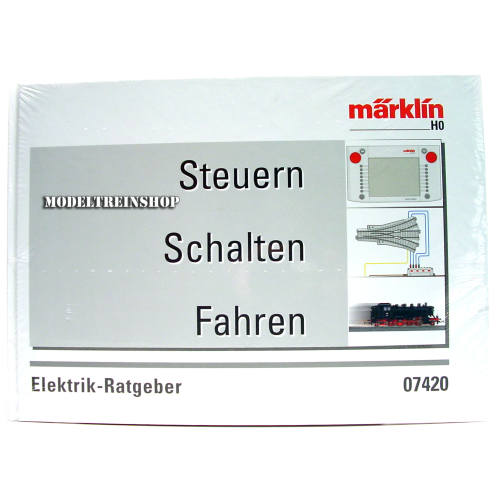 Marklin H0 07420 Boek Regelen Schakelen in het Duits - Modeltreinshop