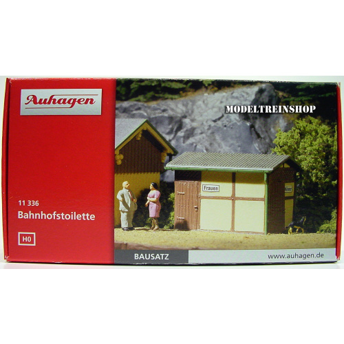 Auhagen HO 11336 Stations Toiletten - Modeltreinshop