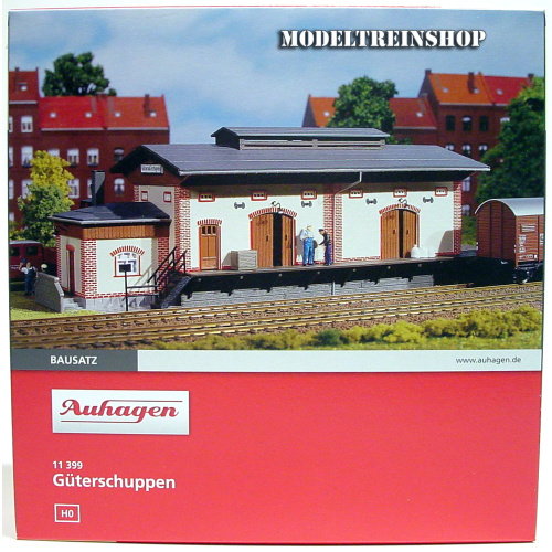 Auhagen HO 11399 Vracht Loods - Modeltreinshop