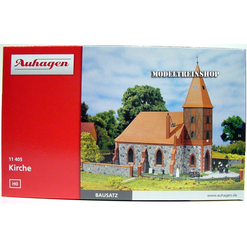 Auhagen HO 11405 Kerk - Modeltreinshop