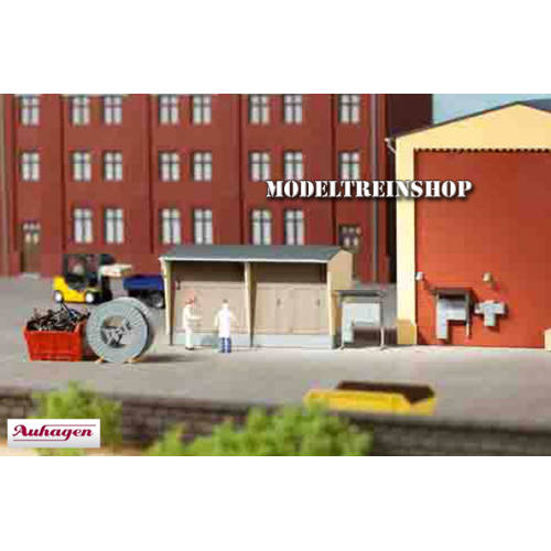 Auhagen HO 11427 Trafomator Station met Accesoires - Modeltreinshop