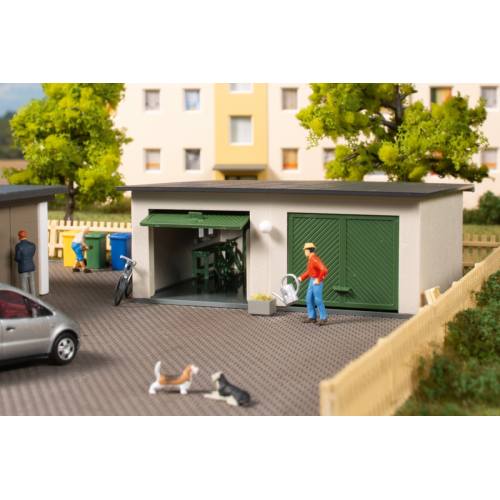 Auhagen HO 11456 Dubbele garage - Modeltreinshop