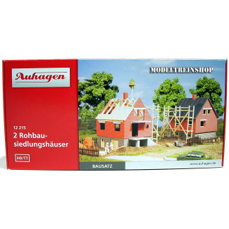 Auhagen HO 12215 Woonhuizen in aanbouw 2 Stuks - Modeltreinshop