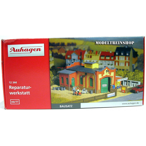 Auhagen HO 12344 auto Garage - Modeltreinshop