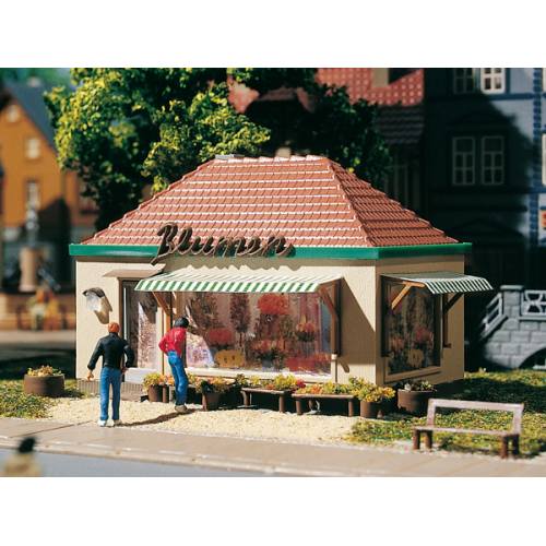 Auhagen HO 12349 Bloemen Kiosk - Modeltreinshop