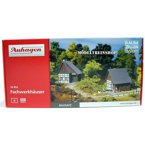 Auhagen N 14452 Vakwerkhuizen 2 Stuks - Modeltreinshop