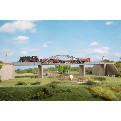 Auhagen N 14483 Stalen brug - Modeltreinshop