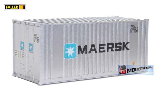 Faller 180820 20' Container MAERSK 1:87 H0 Neu 