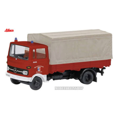 Schuco H0 22371 Mercedes Benz LP 608 "Feuerwehr" - Modeltreinshop