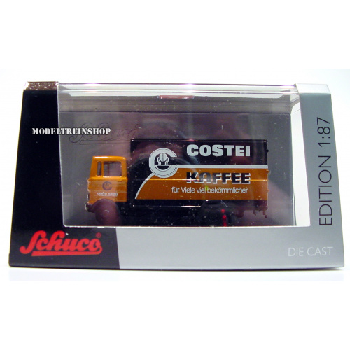 Schuco H0 22374 Mercedes Benz LP 608 Costei Kaffee - Modeltreinshop