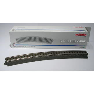 Marklin C Rail 24230 Gebogen rail 473,5 mm - Modeltreinshop