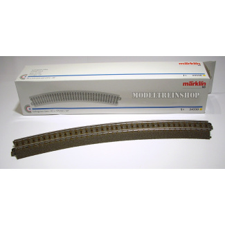 Marklin C Rail 24330 Gebogen rail 515mm - Modeltreinshop