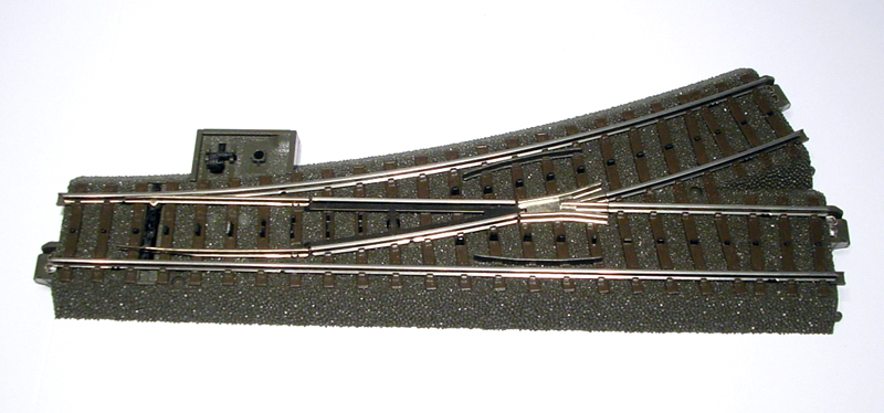 Marklin C Rail 24611 Wissel links 188,3 mm R2 = 437,5 mm - Modeltreinshop