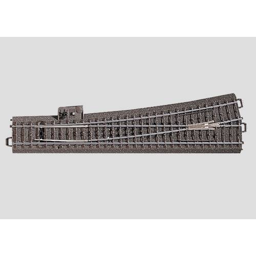 Marklin C Rail 24711 Slanke wissel links 236,1 mm - Modeltreinshop