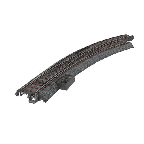 Marklin C Rail 24772 Meegebogen wissel rechts 515 mm/30° - Modeltreinshop