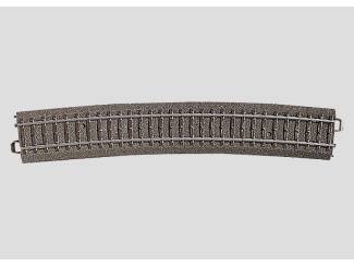 Marklin C Rail 24912 Gebogen rail Radius 1114,6 mm - Modeltreinshop