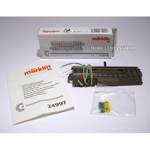 Marklin C Rail 24997 Ontkoppelrail 94,2 mm. - Modeltreinshop