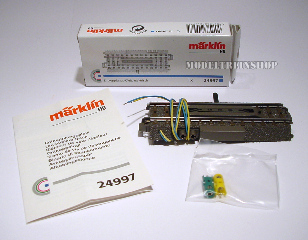 Marklin C Rail 24997 Ontkoppelrail 94,2 mm. - Modeltreinshop