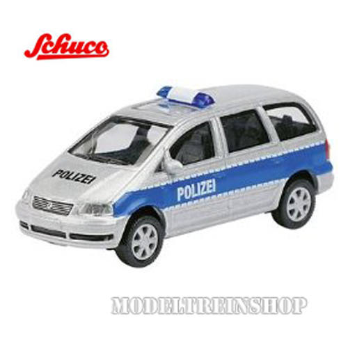 Schuco H0 25394 VW Sharan Polizei