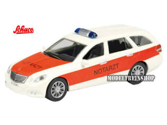 Schuco H0 Schuco 25822 Mercedes Benz T-Model "Notarzt" - Modeltreinshop