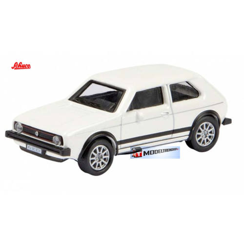 Schuco H0 25983 Volkswagen Golf GTI Wit - Modeltreinshop