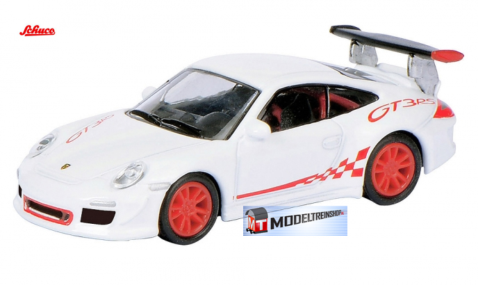 Schuco H0 26092 Porsche 911 GT3 RS Wit - Modeltreinshop