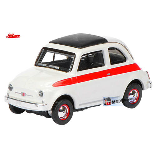 Schuco H0Schuco H0 26149 Fiat 500 Sport Wit - Modeltreinshop