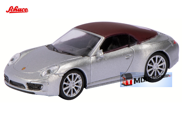 26170 - Porsche 911 (991) Zilver Rood - Modeltreinshop
