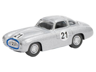 Schuco H0 26183 Mercedes Benz 300 SL Prototype #21 - Modeltreinshop