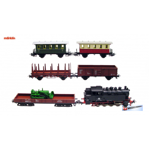 Marklin H0 29254 Startset Goederentrein + 5 wagens - Modeltreinshop