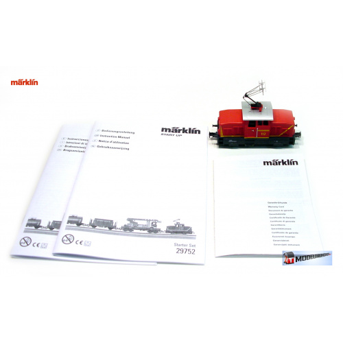 Marklin 29752 Diesel Locomotief Henschel EA 500 Brandweer Digitaal - Modeltreinshop