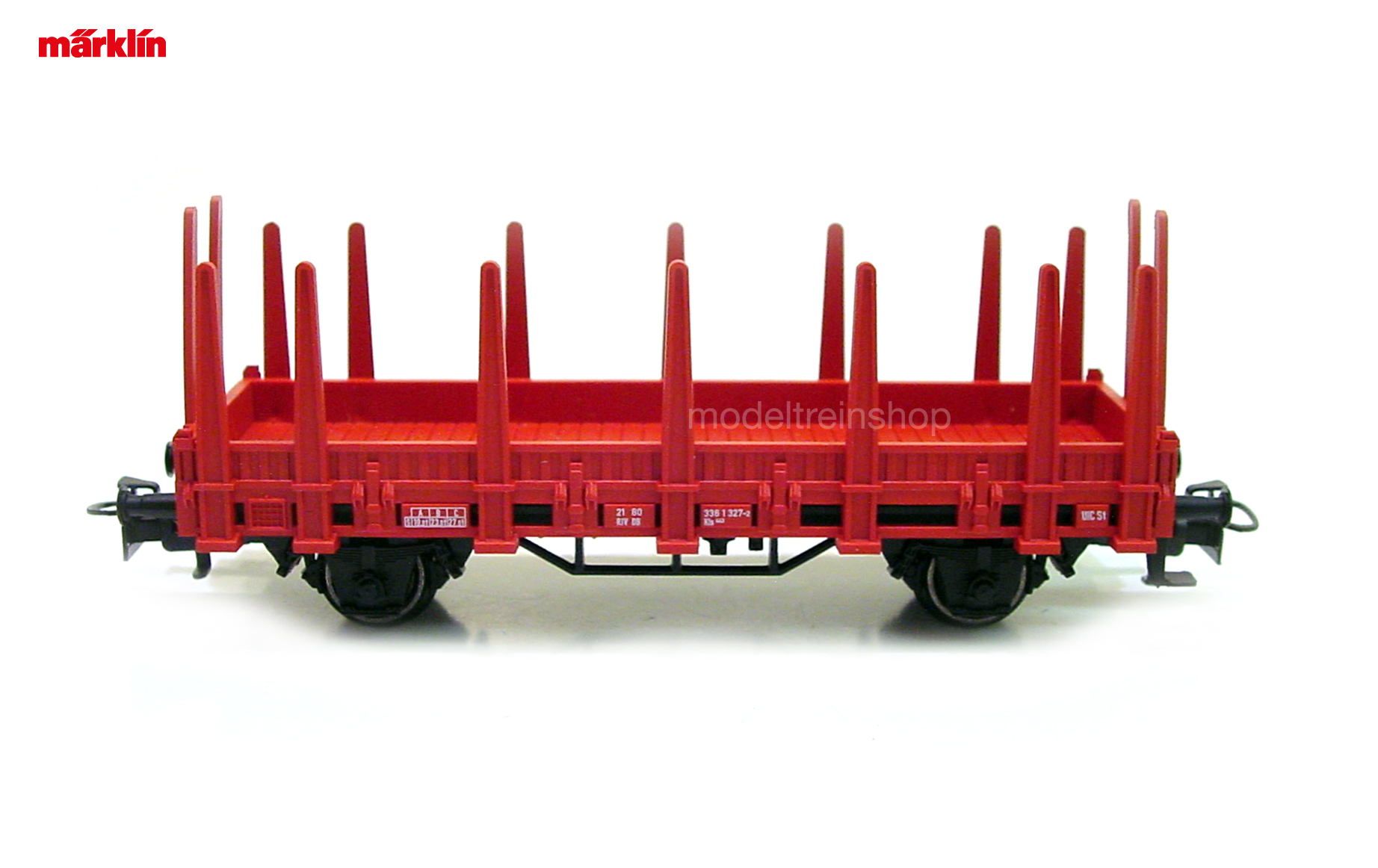 Marklin H0 29752 Rongenwagen Met Container Brandweer - Modeltreinshop