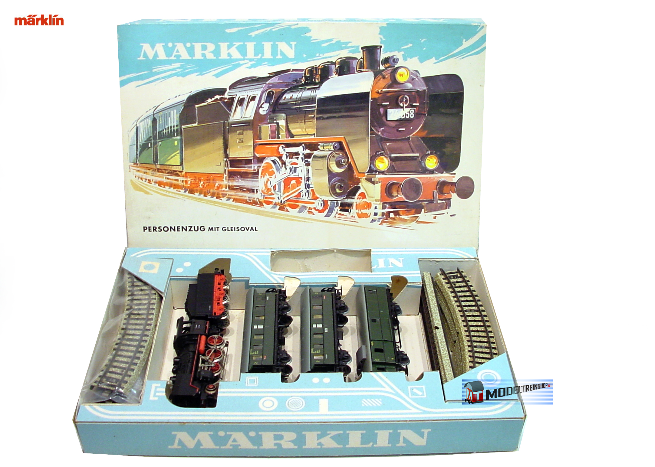 Marklin H0 3103 Treinset met BR24 - Modeltreinshop