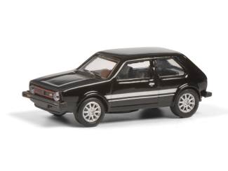 Schuco H0 26512 VW Golf GTI zwart - Modeltreinshop