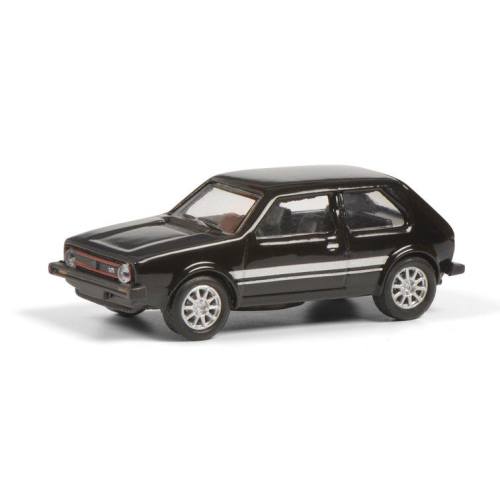 Schuco H0 26512 VW Golf GTI zwart - Modeltreinshop