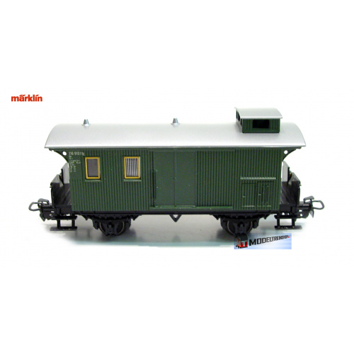 Marklin H0 4038 Bagagerijtuig Pwi van de K.W.St.E. - Modeltreinshop