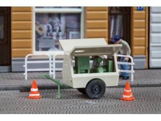 Auhagen H0 41641 Kiepwagen met compressor - Modeltreinshop
