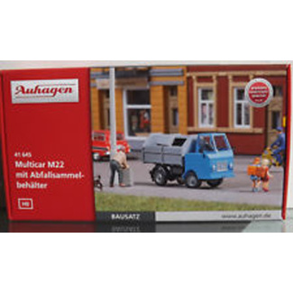 Auhagen H0 41645 Multicar M22 met afvalverzameltank - Modeltreinshop