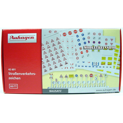 Auhagen HO 42601 HO Verkeersborden 780 Stuks - Modeltreinshop