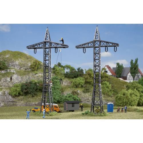 Auhagen H0 42630 Hoogspaningsmasten - Modeltreinshop