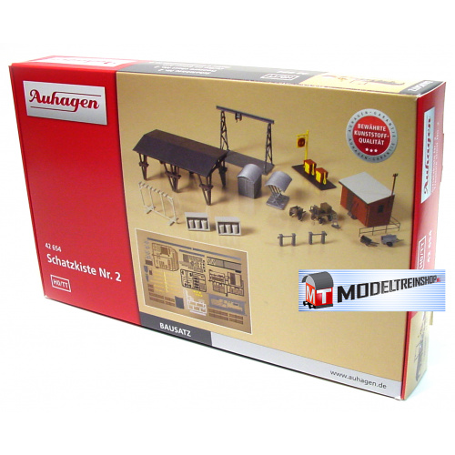 Auhagen HO 42654 Diversen Accesoires Set 2 - Modeltreinshop