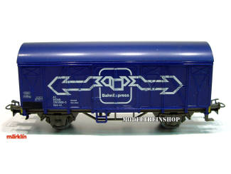 Marklin HO 4401 Gesloten Goederenwagen Bahn Express- Modeltreinshop