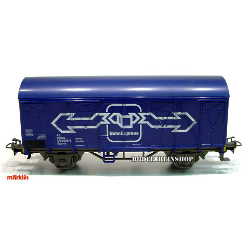 Marklin HO 4401 Gesloten Goederenwagen Bahn Express- Modeltreinshop