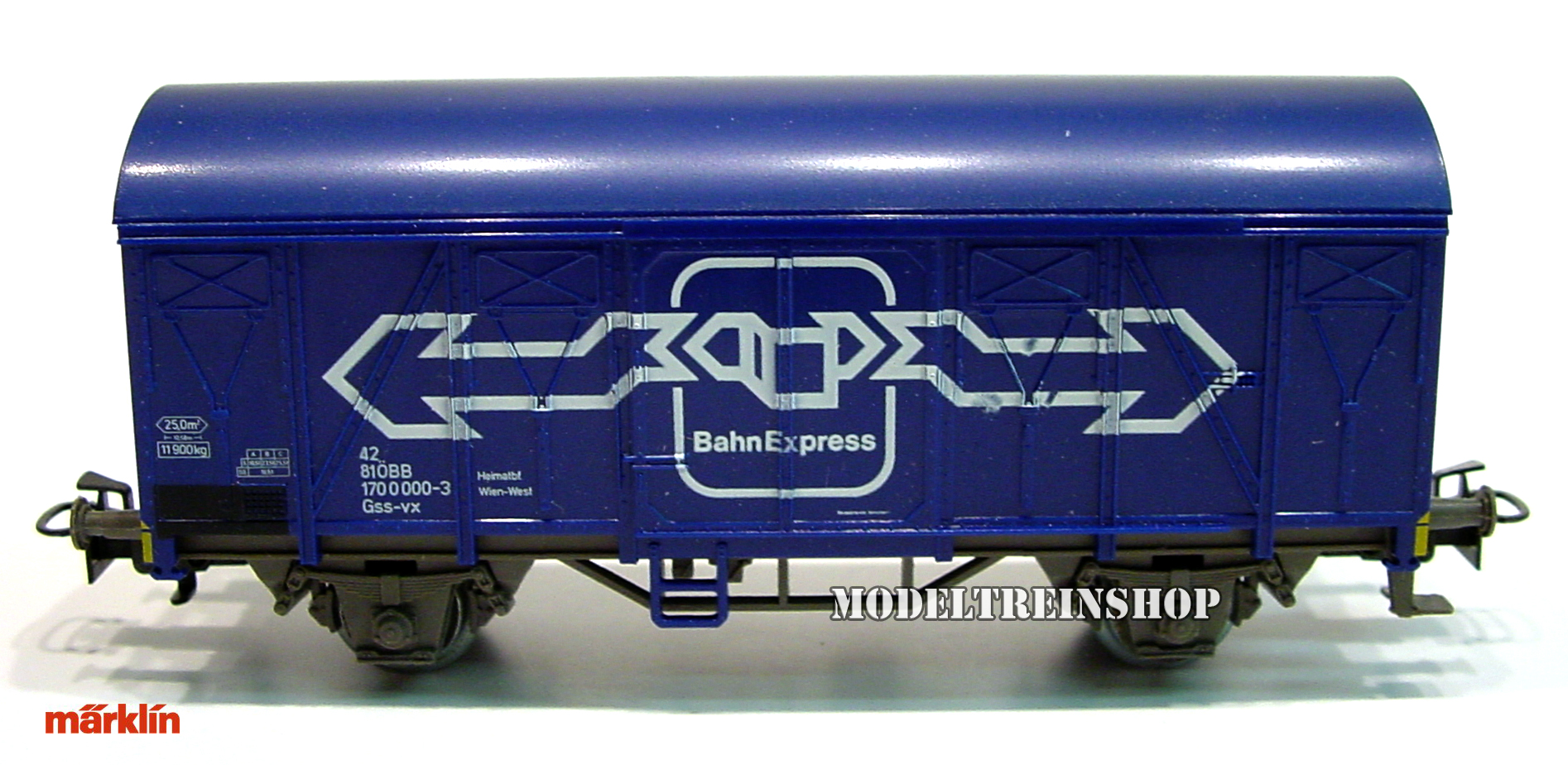 Marklin H0 4401 Gesloten Goederenwagen Express - Modeltreinshop