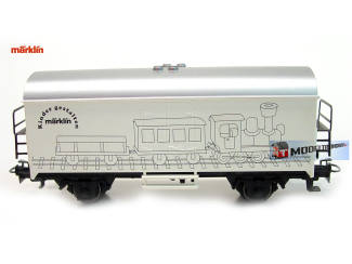 4415-MMarklin HO 4415 Gesloten Goederenwagen Kinder gestalten - zelf in te kleuren - Modeltreinshop