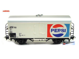 Marklin HO 4419 V03 gesloten goederenwagen Koelwagen Pepsi - Modeltreinshop