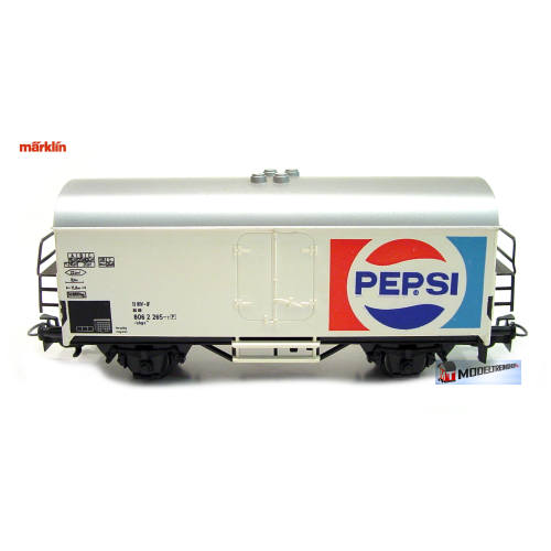 Marklin HO 4419 V03 gesloten goederenwagen Koelwagen Pepsi - Modeltreinshop